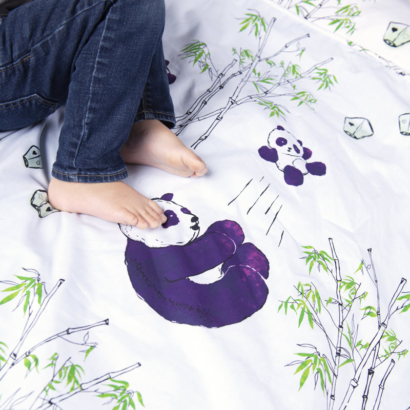 Tapis de saut pour enfant JumpOff Jo, Pandas ludiques