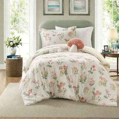Ensembles de literie certifiés en polyester de style champignon pour la maison