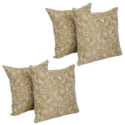 Geometric Reversible Throw Pillow