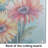 Gerbera Daisies in Watercolor Glass Cutting Board Large