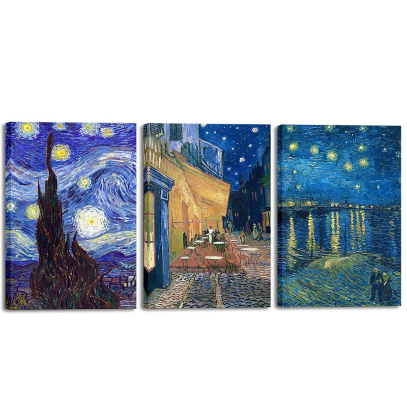 3 Piece Wrapped Canvas Print