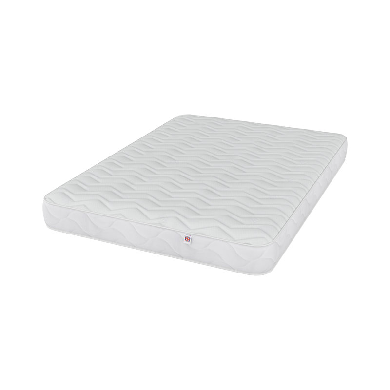Durain White Noise Open Coil Mattress, Double (4'6)