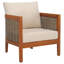 Ensemble de 2 chaises de patio Daun-735517155