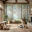 Papier peint forêt, décoration murale amovible de verdure-1344800932-1344800953