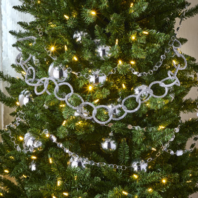 60" Metallic Loop Garland
