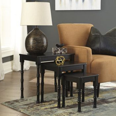 Ensemble de tables de bout Ahmadnur