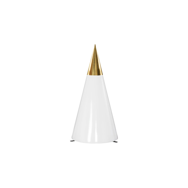 Christmas Tree, Cona, White And Gold Leaf