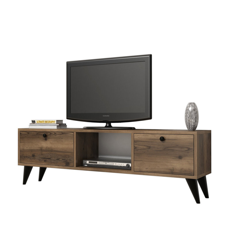 Cleary TV Stand for TVs up to 55", Walnut