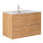 Meuble-lavabo mural simple 32 po Nora-130665833