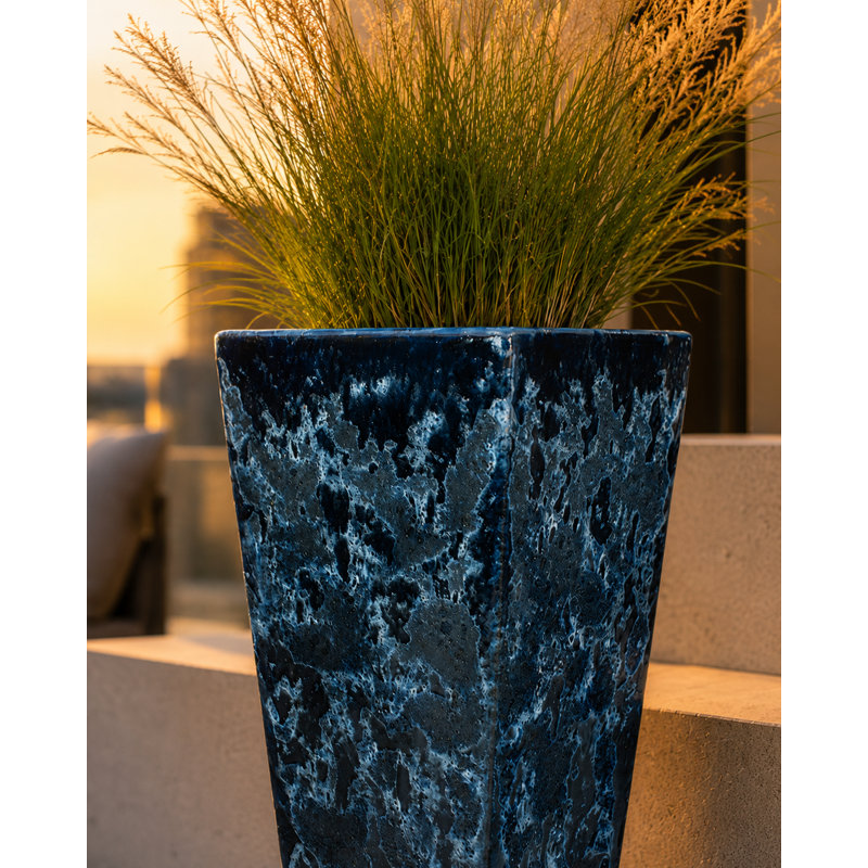 Malibu Square 15 po - Lave bleue, Blue