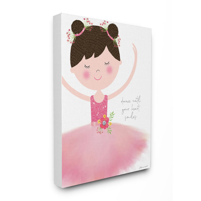 Décoration murale pour enfants Kohr, H 20 po x l 16 po x P 1,5 po, Toile tendue