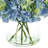 Polysilk Hydrangea Arrangement in Vase-340024522