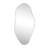 Everly 20 in. W x 42 in. H Large Irregular Framed Decorative Wall Mirror, Asymmetrical Wavy, Sage Green-118819935