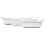 Le Creuset Stoneware 3 Piece Baking Dishes