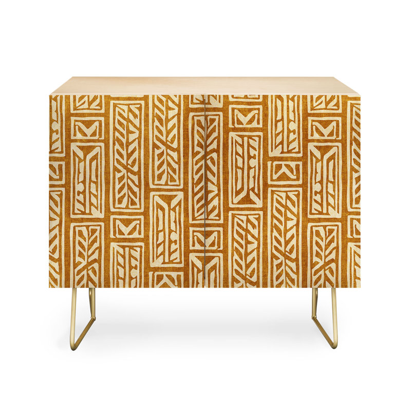 Joniah Accent Cabinet, Gold