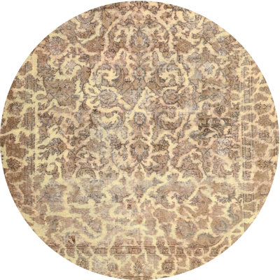 Tapis brun contemporain
