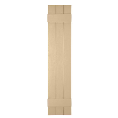 Persiennes personnalisées fermées à 3 planches
