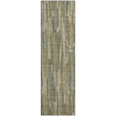 Premium Machine Washable Elize AMF1314 Stripes Rug