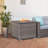 Sunsitt 28.7'' W 88 Gallons Water Resistant Wicker Deck Box-73211061