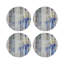 Birch Holiday Vegan Leather Round Coasters-1632670160