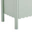 Buffet blanc festonné 4 portes Emmeline-106714566