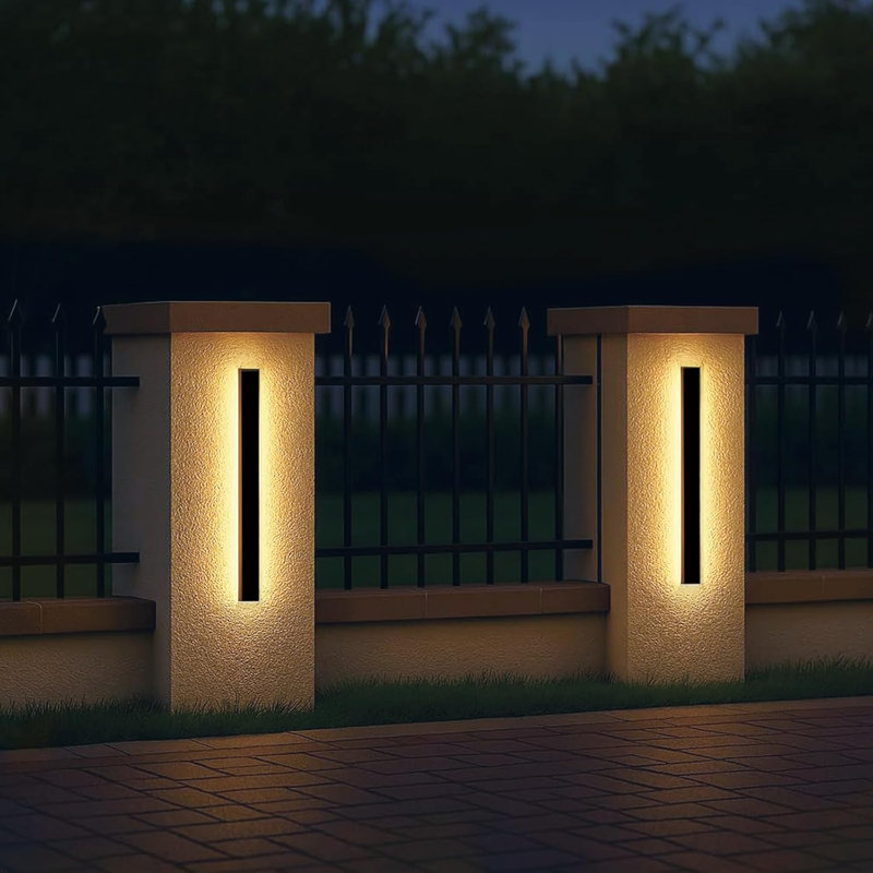Modern Outdoor Wall Lamp, Modern Outdoor Wall Lamp, 23.6"