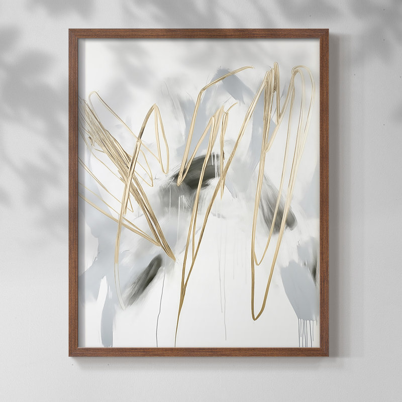 "ABSTRACT Series DCCLxxxi" par J Paul, H 11 po x l 9 po, Noyer