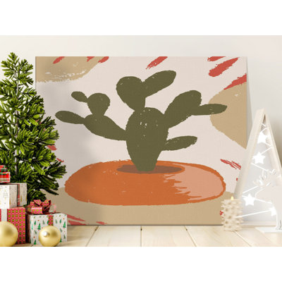 Sayers 1 Piece Wrapped Canvas Wall Art Set