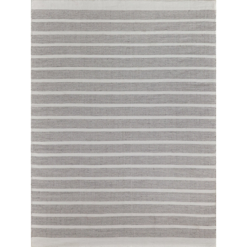 Boca Geometric Area Rug in Ivory, Rectangle 8' x 10'