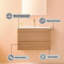 Meuble-lavabo simple mural et flottant avec lavabo en céramique-2031793048