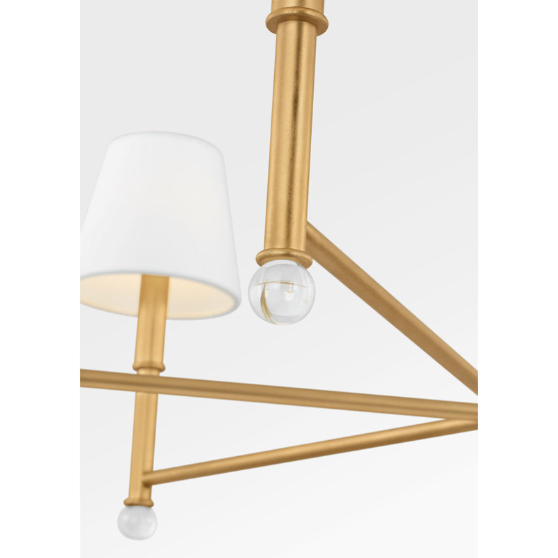 Wendt Chandelier, 6 Lights, 60.38" H x 40" W  x 40" D