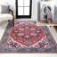 Tapis rouge / bleu marine Aailiyah Ornate-49110927