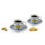 Amalfi Porcelain Espresso Cup and Saucer