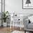 Fraizer White Accent Table