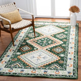 Hand Tufted Wool Southwestern Rug