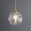 Bearse 1-Light Pineapple Crystal Globe Pendant Light
