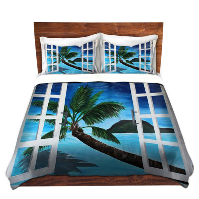  Ensemble de housse de couette Window To Paradise