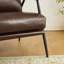 Avers Faux Leather Armchair-101549722