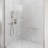 Eviva Luxor 60 In. W X 78 In. H Sliding Frameless Shower Door In Brushed Nickel With Tempered Glass-116635659