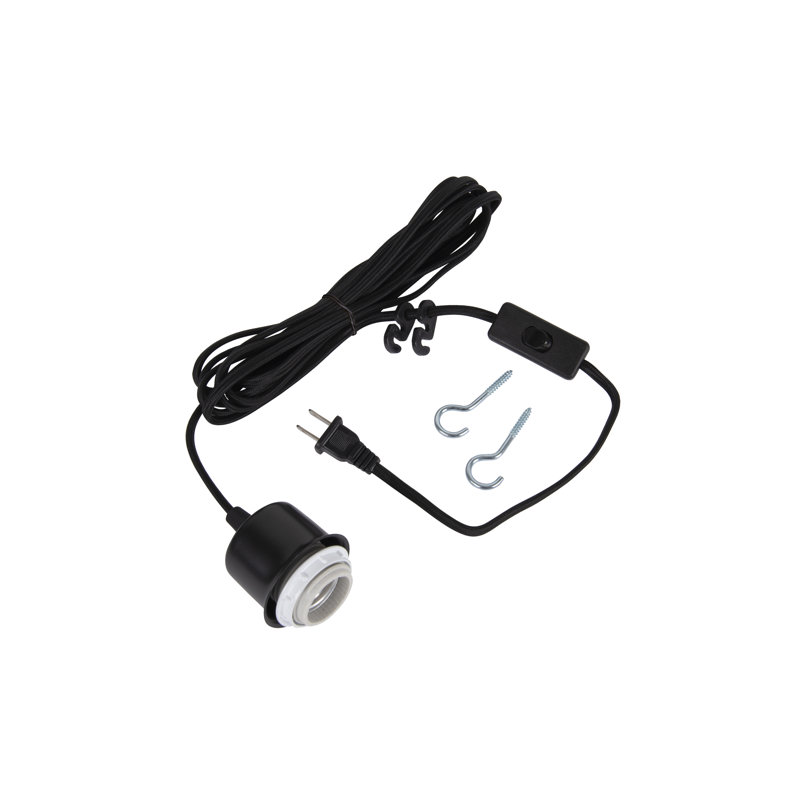Swag Lighting Kit, Black