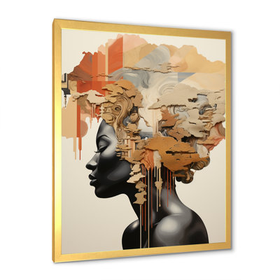 Minimalisme, femme africaine, art africain