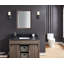 Comptoir de meuble-lavabo en granite 49 po avec évier et dosseret Santa Cecilia-119457671