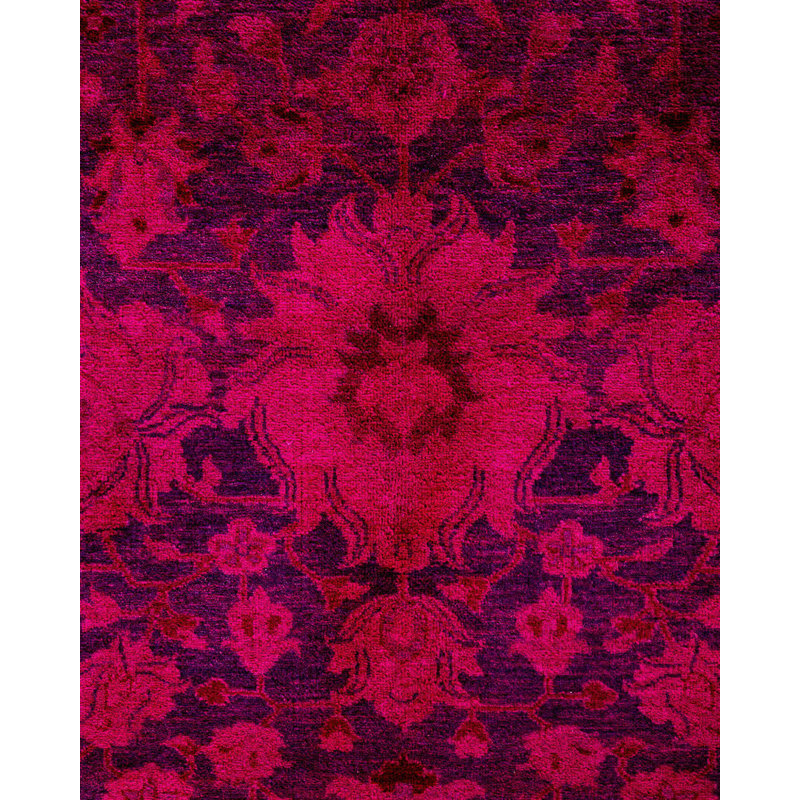 Overyed One-of-a-Kind Rectangle 9'5" X 12'3" Hand Knotted Area Rug