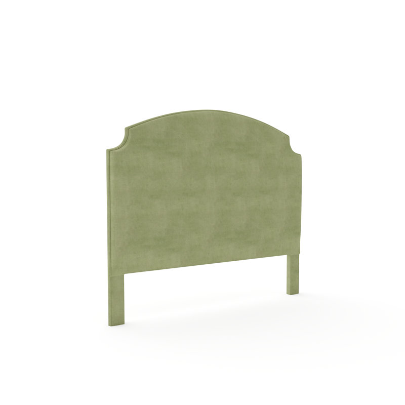 Lexington Upholstered Headboard, Posh Life Performance Velvet Dove, King