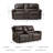 Culpepper Power Reclining Loveseat With Console