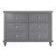 Commode double 6 tiroirs Jazmond -32694575