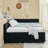 Daybed with Trundle Upholstered Tufted Sofa Bed