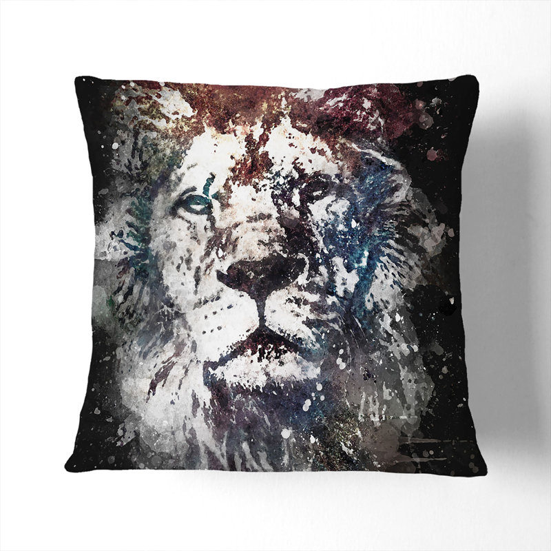 Square Cushion, 40cm H x 40cm W x 15cm D, Stone