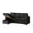 Sylvanis Convertible Sleeper Sofa with Reversible Chaise-1312105185