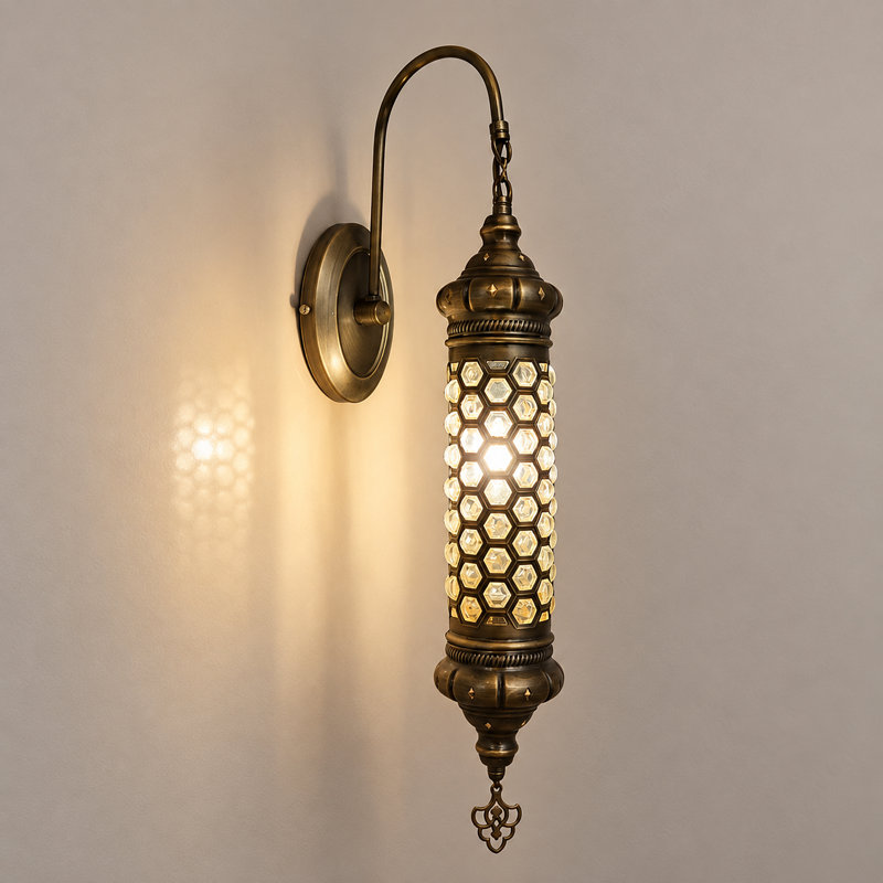 Rodre Glass Armed Sconce